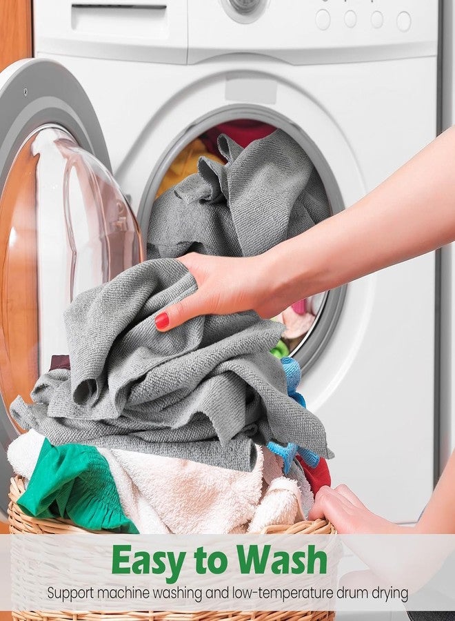 Hyndrix Microfiber Cleaning Cloth Roll 20 Pack - Reusable Paper Towels Washable Roll Tear Away for Kitchen Car 25 * 25 cm (Colour) (1) - Image 4